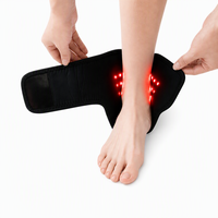 Masseur de cheville rechargeable, enveloppe portable pour la cheville et le pied pour soulager la douleur et favoriser la relaxation