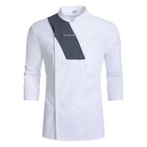 Chaqueta <span class=keywords><strong>de</strong></span> Chef Japonesa para Pastelería, Uniforme <span class=keywords><strong>de</strong></span> Chef para Restaurante, Chaqueta <span class=keywords><strong>de</strong></span> Cocina, Uniforme <span class=keywords><strong>de</strong></span> Chef para Hombre, <span class=keywords><strong>Delantal</strong></span> <span class=keywords><strong>de</strong></span> Chef para Hombre, Uniforme <span class=keywords><strong>de</strong></span> Hotel - Product Image 1