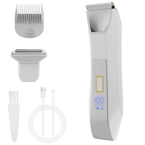 เครื่องโกนขนไฟฟ้ากันน้ำ IPX7 สำหรับผู้ชายและผู้หญิง ใช้โกนขนตามร่างกาย โกนขนบริเวณขาหนีบ โกนขนจมูก - Product Image 2