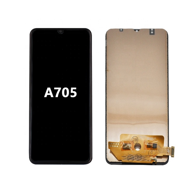 Original Super AMOLED Touch Screen for for A705/A705F/A705DS LCD Display with 12-Month Warranty and 400cd+ Luminance