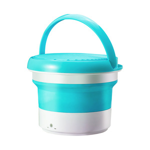 Portable <b>Mini</b> Automatic Small Folding Washing Machine for Household Car Outdoor Travel Underwear Lazy Socks <b>Mini</b> Washing Machine - Product Image 6