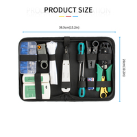 Kit d'outils de réparation Ethernet pince à dénuder en acier au carbone testeur de câbles réseau Rj45 outil de sertissage OEM personnalisable