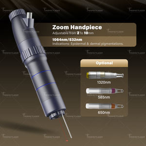 Лазерный аппарат Perfectlaser 532нм 1064нм для удаления татуировок и волос, профессиональный Q-switch лазер для косметологии - Product Image 2