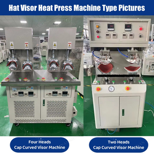 Automatico un lavoratore tappo operare ha tre testa curva curvo la visiera da baseball raffreddamento pick peak cun - Product Image 4