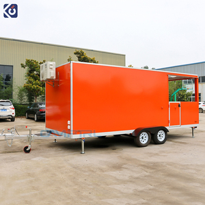 CAMPTRL Remolque de Comida Móvil de Diseño Personalizado de Lujo, Contenedor de Comida, Camión de Comida, Kiosco de Comida Rápida para Tacos, Hot Dogs y Helados - Product Image 5