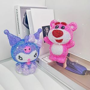 Kit de Hucha con Diamantes de Imitación, Diseño de Animal de Dibujos Animados, Material de Vinilo, Accesorios Completos para Actividades Infantiles e Interacción Padres-Hijos - Product Image 6