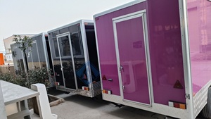 Neue hochwertige industrielle kommerzielle Fabrik maßge schneiderte quadratische 220cm hochwertige Küche <span class=keywords><strong>Food</strong></span> Truck Mobile <span class=keywords><strong>Food</strong></span> Trailer - Product Image 4