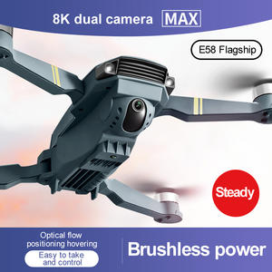 E58 MAX Personnalisé 360 ° Mini drone quadricoptère de photographie aérienne 4k hd sans balais avec double caméra - Product Image 3