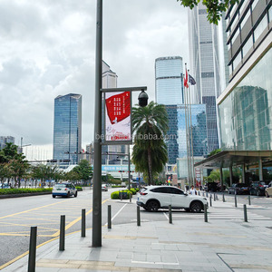 Kim loại thông minh đèn đường phố cực màn hình quảng cáo 43 inch Video màn hình LED hiển thị bảng điều chỉnh - Product Image 6