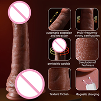 AAV Original de fábrica enorme empuje de silicona para mujer consoladores vibradores grandes realistas de 12 pulgadas para mujer