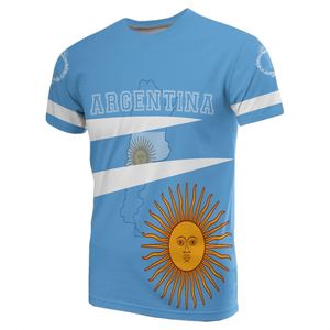 Personalizada <span class=keywords><strong>Argentina</strong></span> <span class=keywords><strong>camiseta</strong></span> Día DE LA Independencia playa <span class=keywords><strong>camiseta</strong></span> para hombres sublimación de gran tamaño suelta manga corta deporte ropa masculina <span class=keywords><strong>2023</strong></span> - Product Image 2