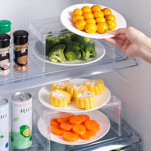 <b>Kitchen</b> Plastic Fridge Rack Refrigerator Storage <b>Shelf</b> <b>Shelves</b> for Easy Classification of Food in the Refrigerator - Product Image 2