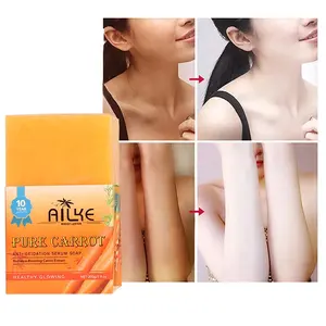 Ailke Factory Wholesale Face Skin Care Foam Hand Wash Soaps Whitening Lady Bath Amino Acid Soap