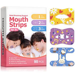 Atacado Kids Sleeping Dispositivo Anti-Ronco 3-Stage Ajuste de Respiração Correção <span class=keywords><strong>Sleep</strong></span> <span class=keywords><strong>Strips</strong></span> Skin-Friendly - Product Image 5