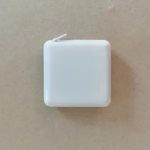 1.5m Mini Tape đo Keychain Mini đo băng với móc chìa khóa biểu tượng tùy chỉnh tự động thu hẹp mềm Cai Trị