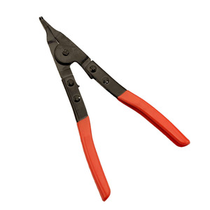 Flat Jaw Steel Ring Retainer <b>Pliers</b> 22.5Cm Orange Handle Industrial Grade For Disassembling And Assembling Retainer Rings - Product Image 4