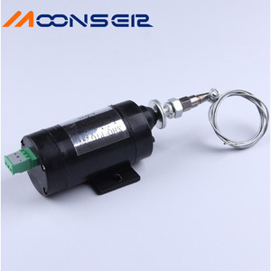 โซลินอยด์วาล์วเครื่องกำเนิดไฟฟ้าดีเซล Xhq-Ptg 12V 24V สวิตช์ตัดน้ำมันเชื้อเพลิงแบบกลม ควบคุมการดับเครื่องยนต์ - Product Image 2