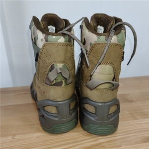 TSB08 Brown Green CP Customized Outdoor Brown <b>Boots</b> Ankle <b>Boots</b> 7 - 8 Inches Middle Top 8-9 Inches High Top <b>Hiking</b> <b>Boots</b> - Product Image 2