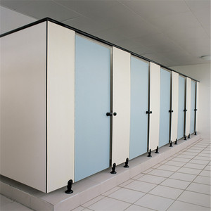 Hoja Hpl impermeable Panel de resina de partición de baño de inodoro fenólico de 12mm <span class=keywords><strong>para</strong></span> puerta de partición - Product Image 2