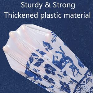 Bolsas de Basura Resistentes al Calor de LDPE Huamaohengchun con Cierre de Cordón, Tamaños Personalizados para Uso Doméstico e Industrial - Product Image 6