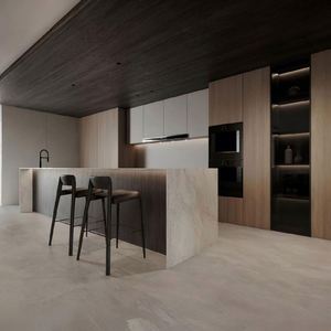 Armoires de cuisine modernes à design personnalisé et abordables Ensemble de meubles d'armoires de cuisine modulaires de luxe, couleur blanche - Product Image 1