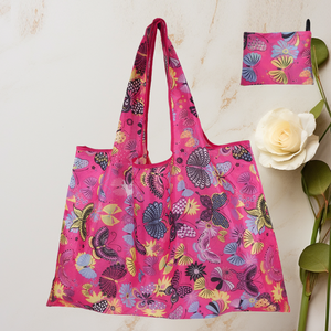 Mailer Customize Expandable Folding Tote Bag Ripstop Reusable Foldable Polyester Shopping Bag Hand Length Handle Zipper Closure - Product Image 4