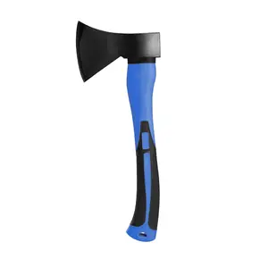 Outdoor Carbon Forged steel hammer head 600g Axe Hatchet with Fiber Glass