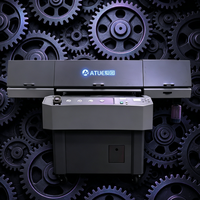 Mesin Printer UV Flatbed 3D Otomatis Software PP Flexi Besar 9060 untuk Pencetakan UV Tas Grosir Baru