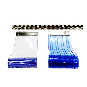 Protezione flessibile <span class=keywords><strong>frangivento</strong></span> resistenza all'attrito Standard trasparente Pvc tenda di plastica - Product Image 3