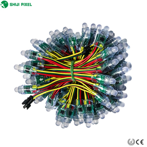 Mô-đun đèn LED RGB lập trình được SHIJI WS2811, 50 chiếc, chuỗi đèn, chống nước IP68, đèn trang trí cảnh quan, DC5V 12V, pixel 12mm - Product Image 2