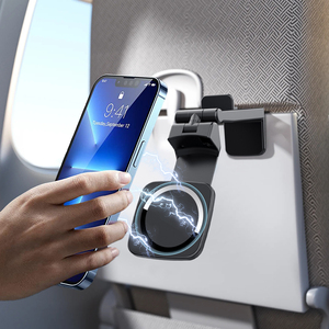 Support de téléphone pour avion, essentiels de voyage, support de téléphone mains libres pour avion, accessoires de voyage en avion pour <span class=keywords><strong>iPhone</strong></span> 16 Pro Max - Product Image 5