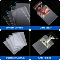Protège-cartes rigides en PVC transparent pour cartes de sport 3" x 4" – Toploaders pour la protection des cartes à collectionner – Vente en gros