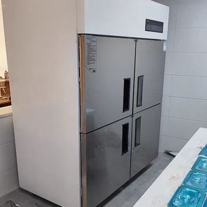 Réfrigérateur commercial <span class=keywords><strong>ventilé</strong></span> à refroidissement par <span class=keywords><strong>air</strong></span>, avec 2 grandes portes, en acier inoxydable, pour cuisine de restaurant - Product Image 6