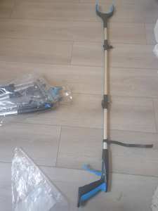 อุปกรณ์จับ109แบบด้ามจับยาวเป็นพิเศษเครื่องมือเก็บขยะที่มีจุดจับยึดที่มั่นคง32 "พร้อมแม่เหล็กสีฟ้า43นิ้ว - Product Image 2