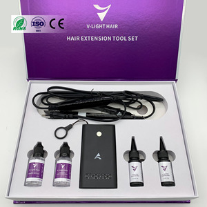 Máquina de Extensiones de Cabello y Pegamento para Extensiones, Pegamento V Light U, Removedor de Pegamento para Extensiones - Product Image 1
