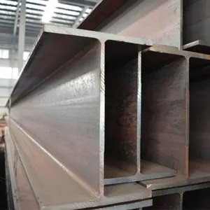 Construction building materials galvanized steel welding h beam steel i-beam fence posts for retaining walls