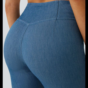 Jeans de Moda para Mujer, Jeans Ajustados de Mezclilla Clásicos de Cintura Alta para Mujer, Jeans Elásticos Ajustados para Mujer - Product Image 6