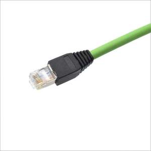 ProfiNet qualité M12 connecteur 4 broches D Code câble étanche prise mâle Cat8 RJ45 connecteur laiton DIN fournissant haut de gamme M12 - Product Image 3
