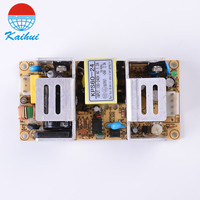 Tek çıkışlı ac dc güç kaynağı amplifikatör 12 volt dc 5 amp smps kurulu