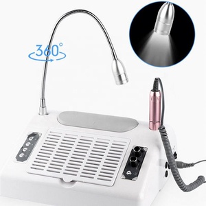 Pulidor de uñas eléctrico 5 en 1, lámpara Led Uv, secador de Gel, colector de polvo de uñas, máquina de uñas multifunción para salón - Product Image 5