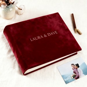 Custom Linen Self-adhesive DIY Photo Booth Album <strong>Family</strong> <strong>Large</strong> Capacity Handmade Creative Gifts Album <strong>Book</strong> with Drawer Box - Product Image 3