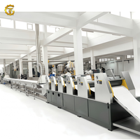 Ligne de production de nouilles instantanées frites, machine à fabriquer des nouilles Indomie, vente chaude