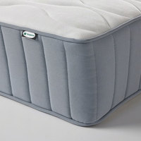 Matelas Hybride de Luxe Hôtelier Orthopédique en Mousse à Mémoire de Forme, Taille King, Ressorts Ensachés Compressés, Livré Roulé dans une Boîte