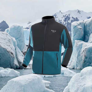 سترات سفاري خضراء طويلة الأكمام من OEM صوف قطبي ملابس عمل دافئة موحدة للسلامة سترة عمل احترافية للرجال - Product Image 6