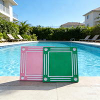 Plateau flottant en mousse XPE imperméable antidérapant pour boissons, bar de service pour piscine, vente en gros d'usine
