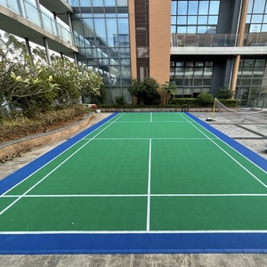 Bảo vệ môi trường bóng rổ ngoài trời thể thao sàn PP treo gạch nhựa mô-đun cho sàn thể thao treo - Product Image 5