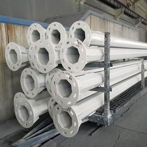 โคมไฟเสาเหล็กชุบสังกะสีทนทานต่อการกัดกร่อนปรับได้ยาว<span class=keywords><strong>6</strong></span>-20<span class=keywords><strong>เมตร</strong></span>10<span class=keywords><strong>เมตร</strong></span>15<span class=keywords><strong>เมตร</strong></span> - Product Image 2