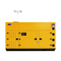 Generador Diésel Estacionario KAIHUA KH-200GF Tipo Remolque Móvil de 100/120/140/145/360kW con Caja Insonorizada para 50/60Hz CE