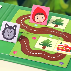 Hot bán đến từ Câu Đố cuốn sách từ ghép hình câu đố đa cảnh tiên tiến Câu Đố cuốn sách cho bé - Product Image 4