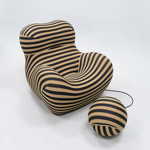 Fauteuil de salon en forme de bulle, vente directe d'usine en Chine, couleur et tissu personnalisables, chaise longue de haute qualité, canapé de balcon. - Product Image 1